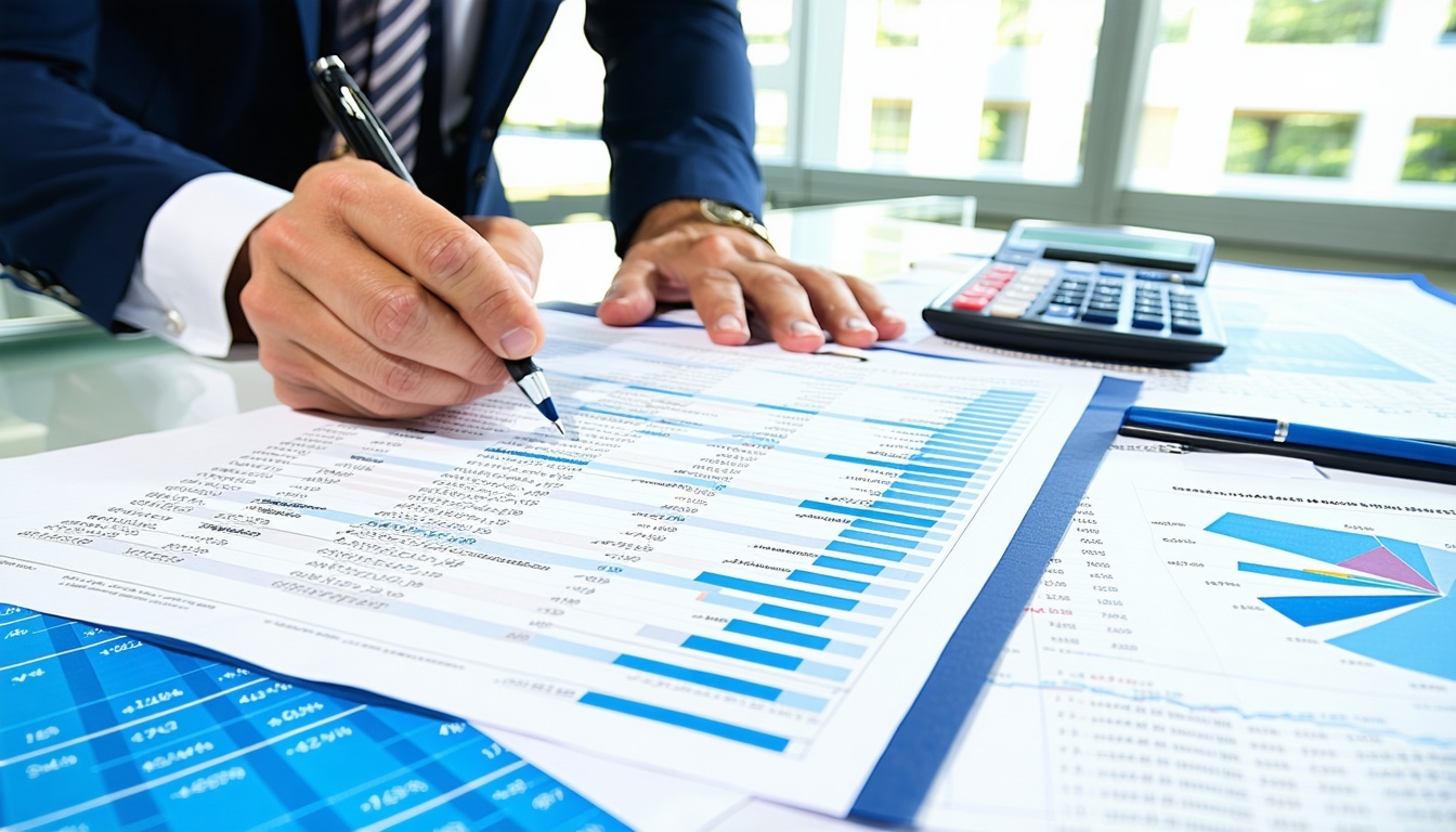 Technicien comptable analysant des documents financiers Technicien comptable analysant des documents financiers